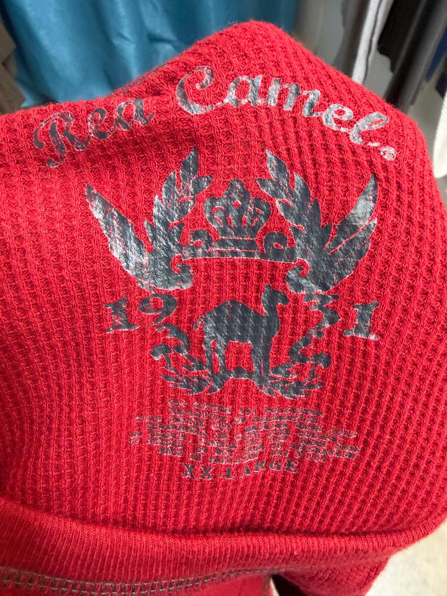 2000s Red thermal XXL