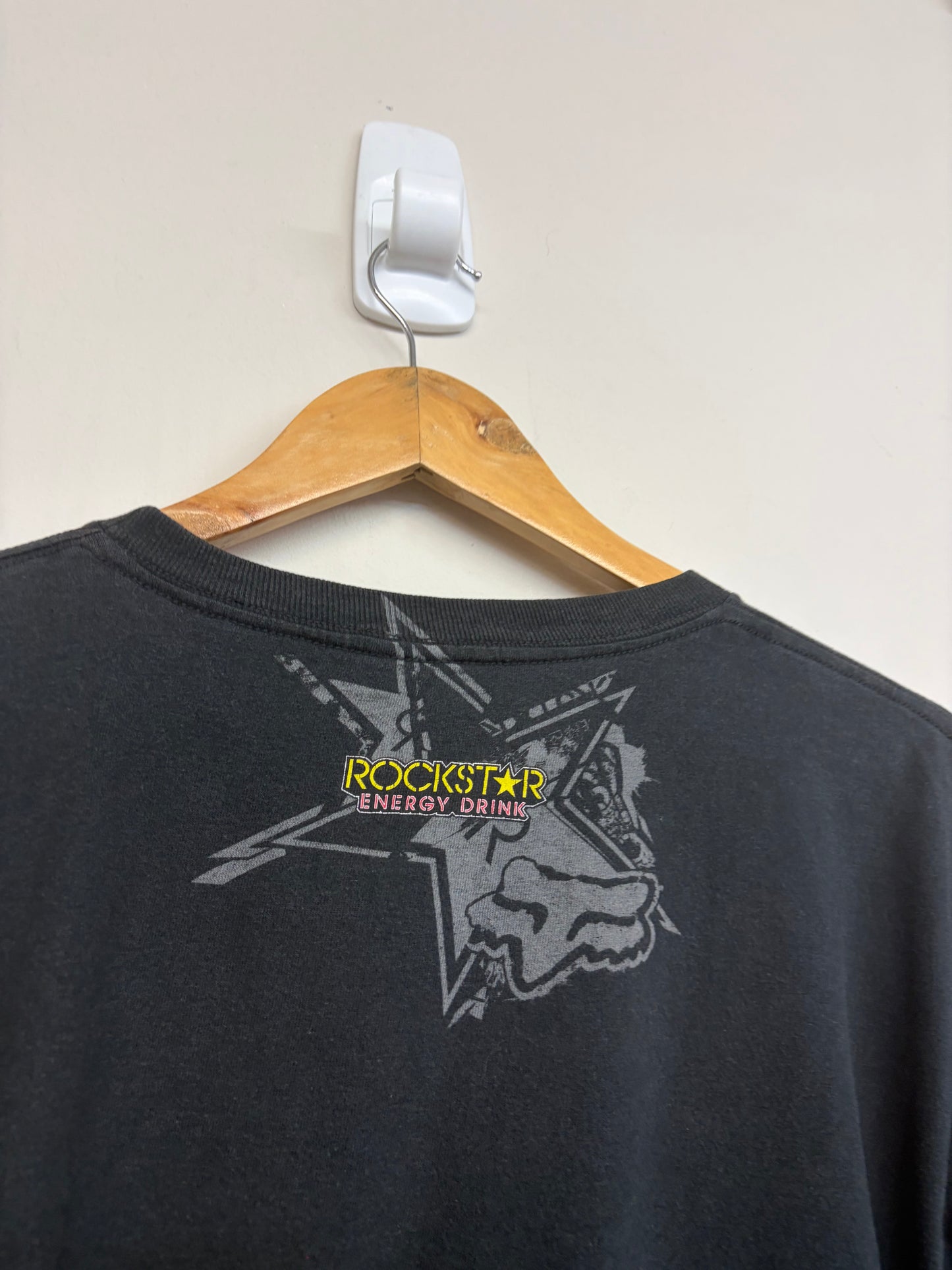 2000s Roctstar x Fox T-Shirt Medium