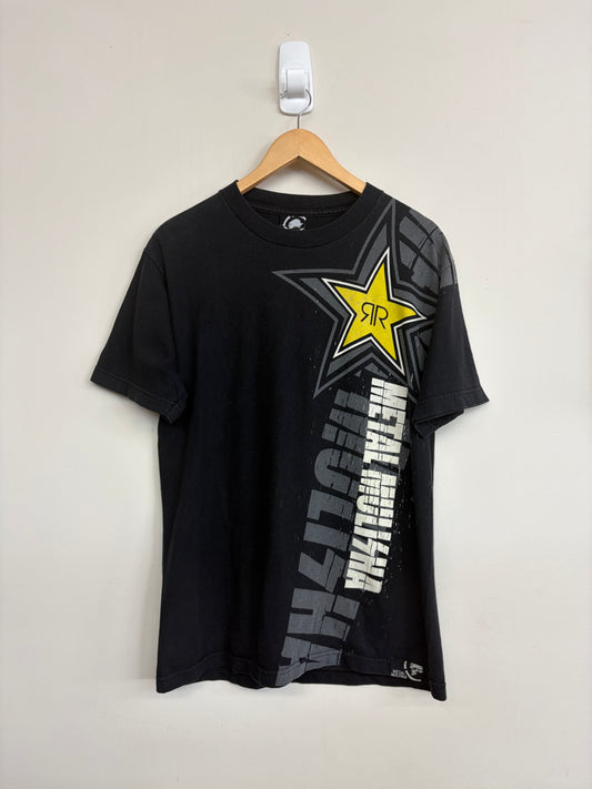 2000s Rockstar x Metal Mulisha T-Shirt Medium