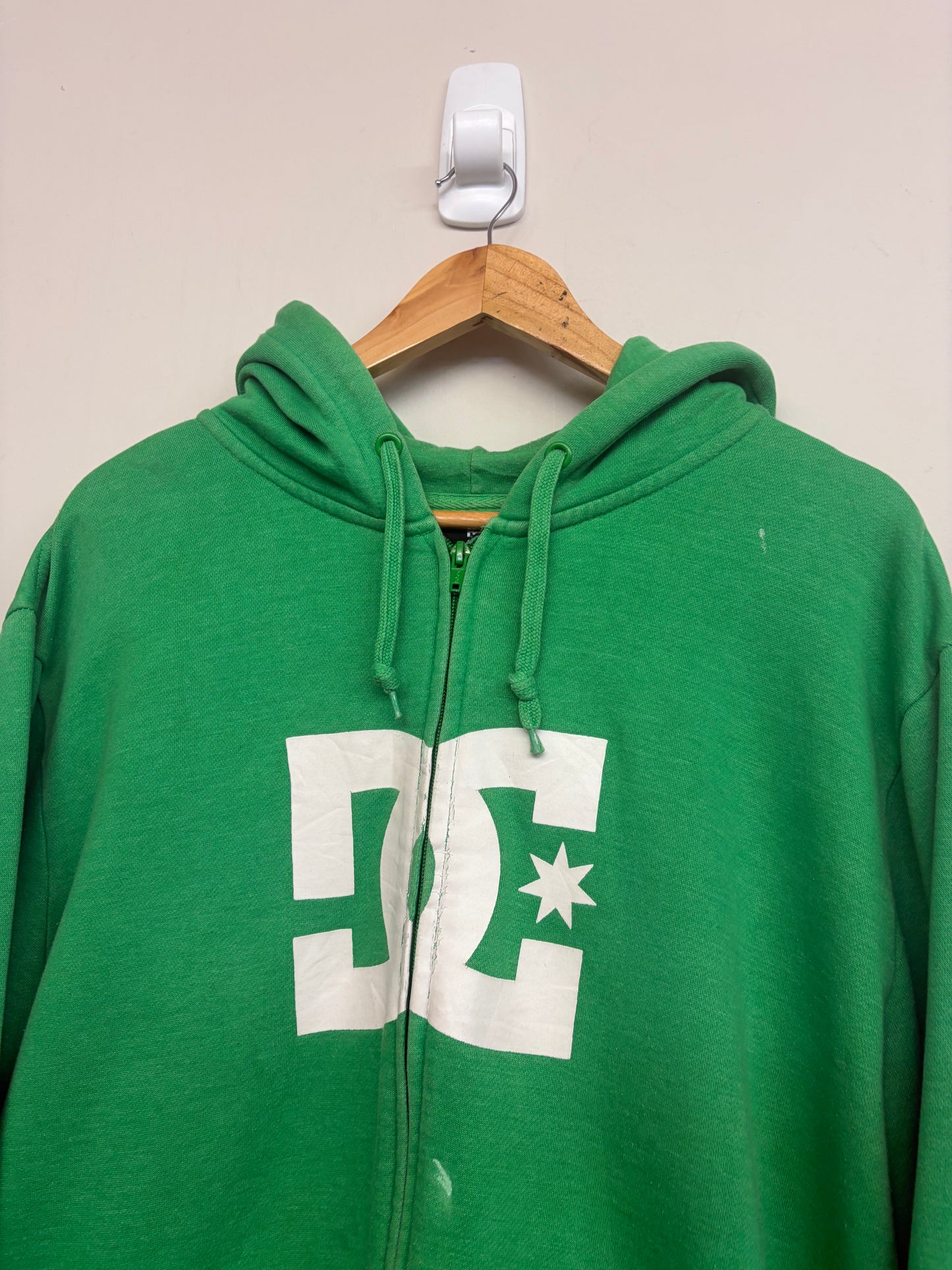 2000s DC Green Jumper XL