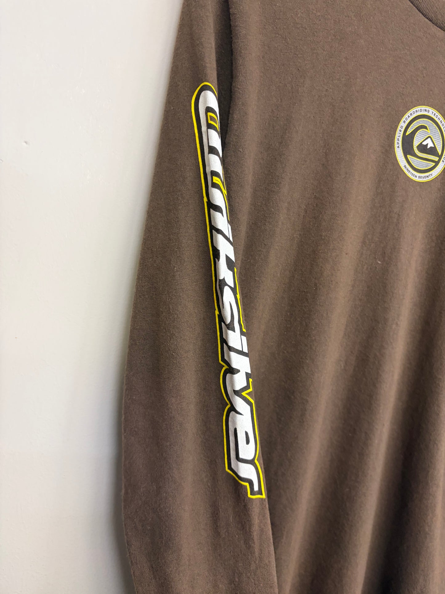 2000s Quiksilver Long-Sleeve Shirt Small