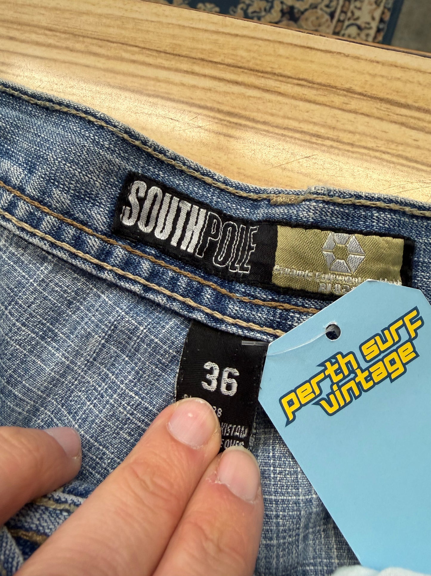 2000s Southpole Jorts W36”