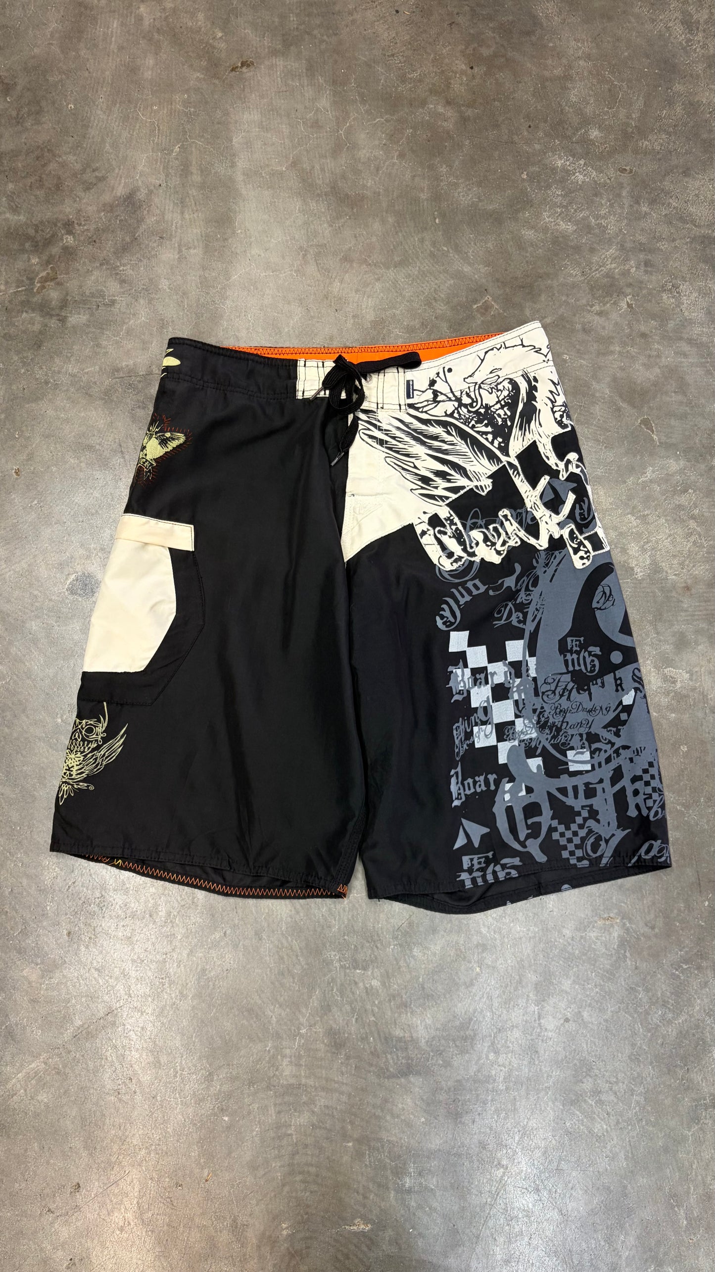 2000s Quiksilver Boardies 32”