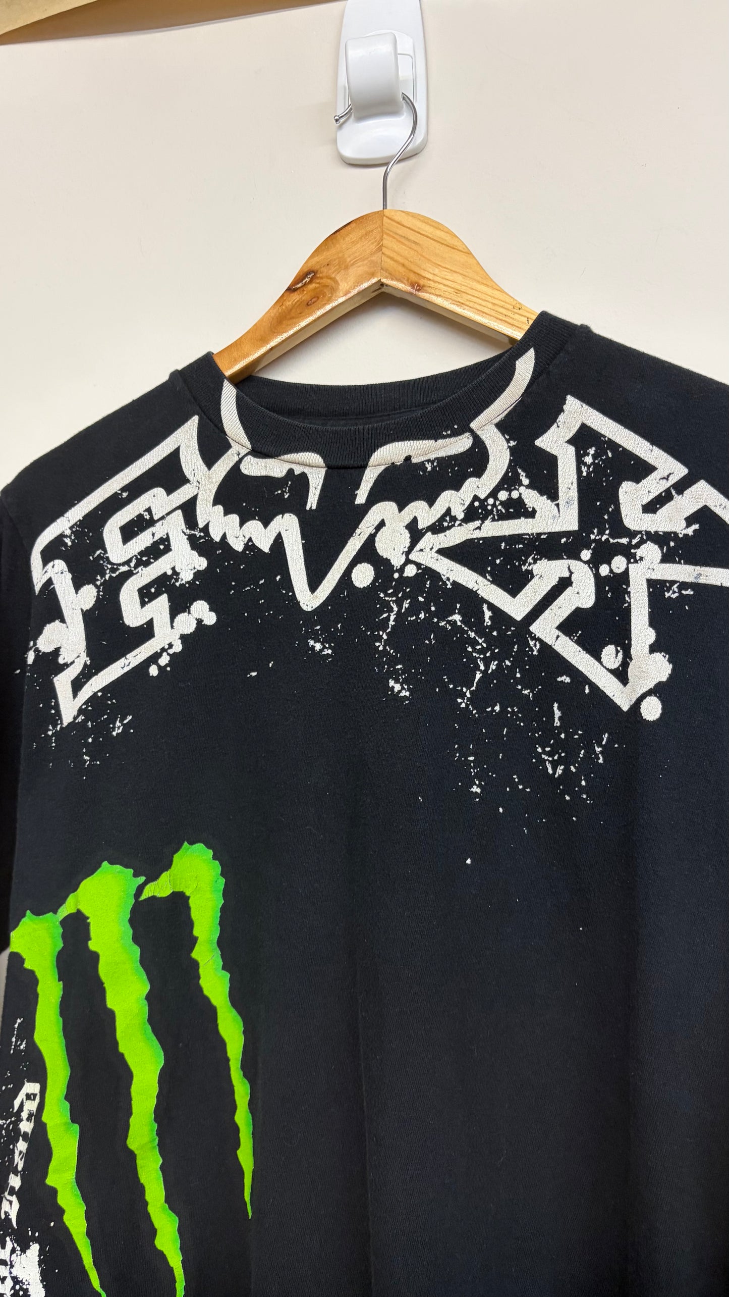 2000s Fox x Monster Long-Sleeve Shirt Small