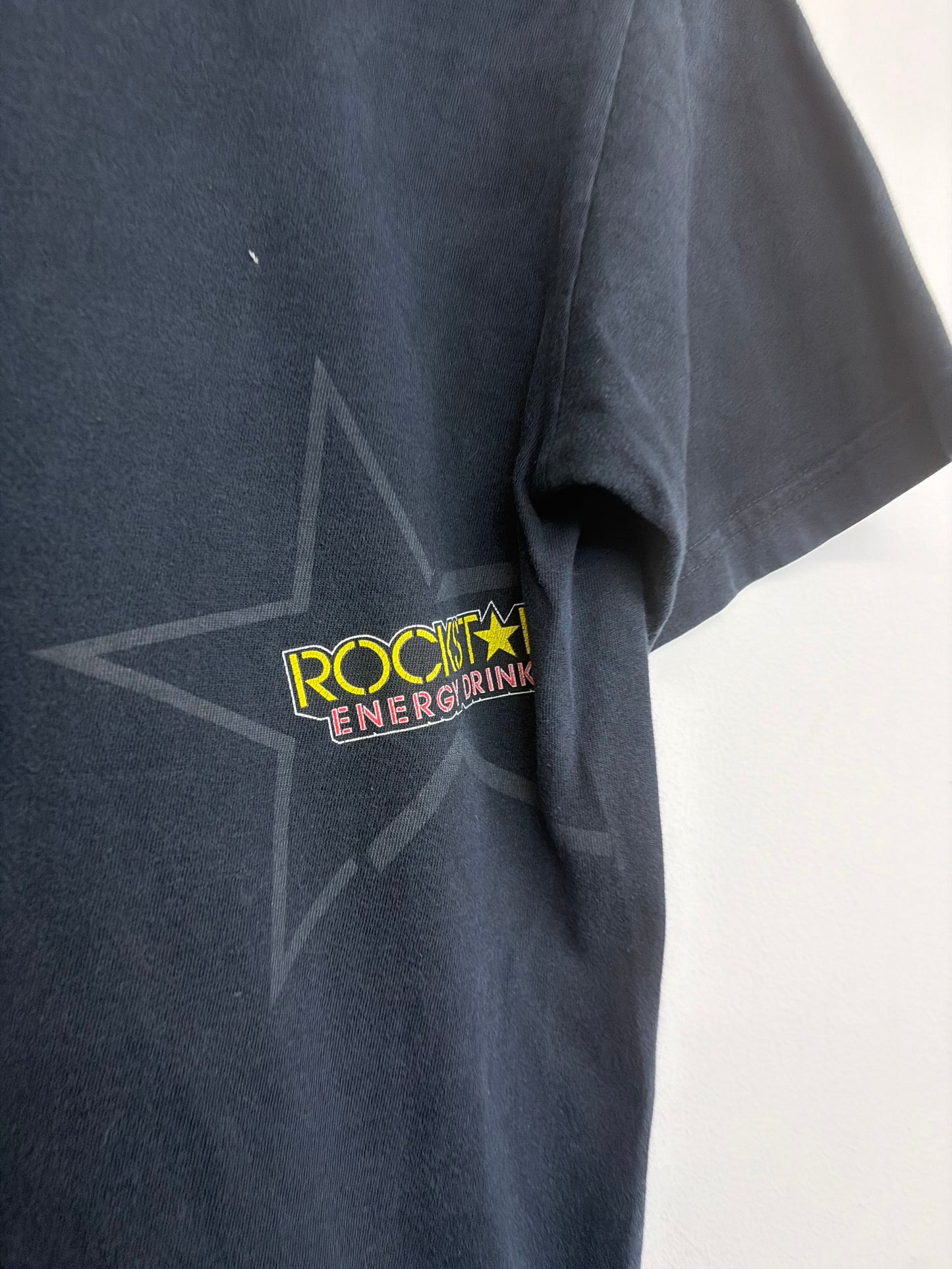 2000s Rockstar x Fox T-Shirt Small