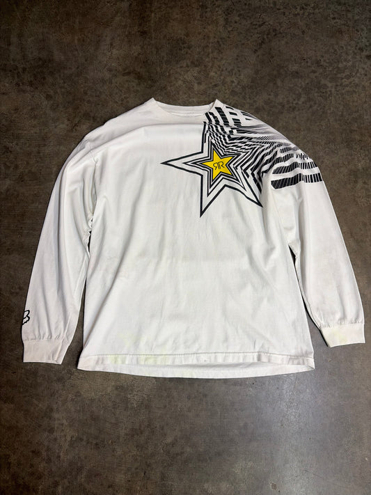 2000s Rockstar Long-Sleeve Shirt XL