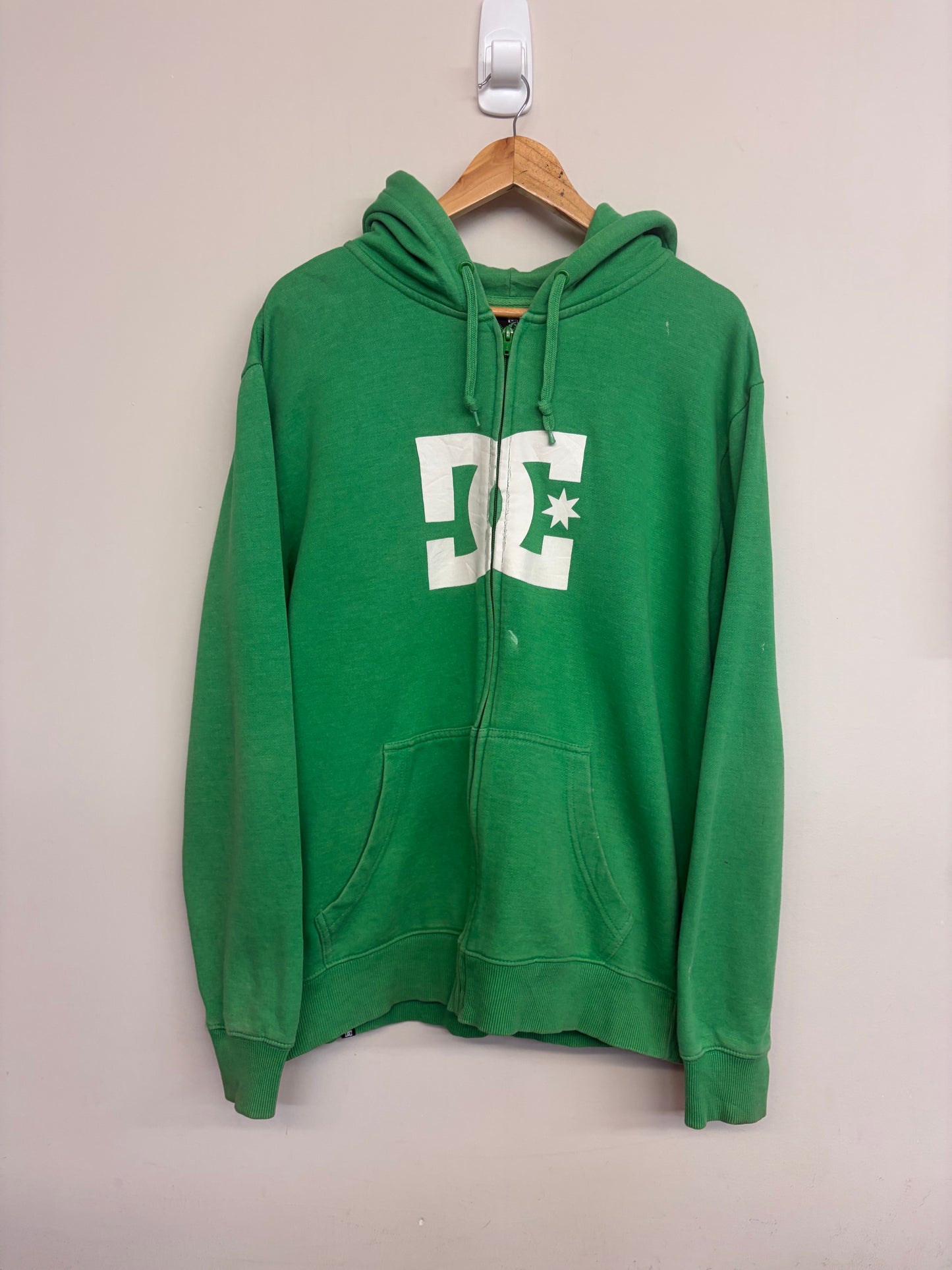 2000s DC Green Jumper XL