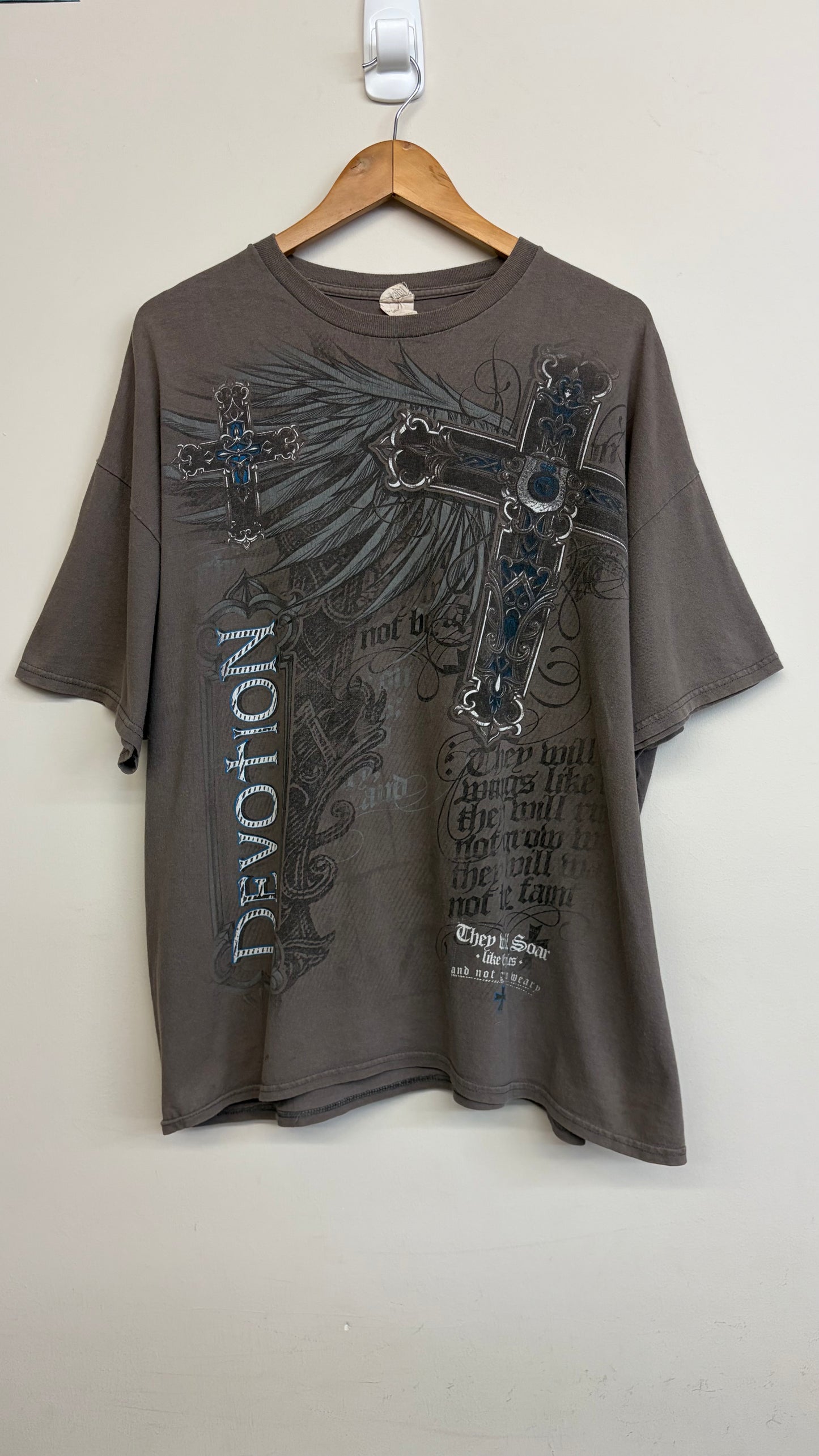 2000s Cross t-shirt XL