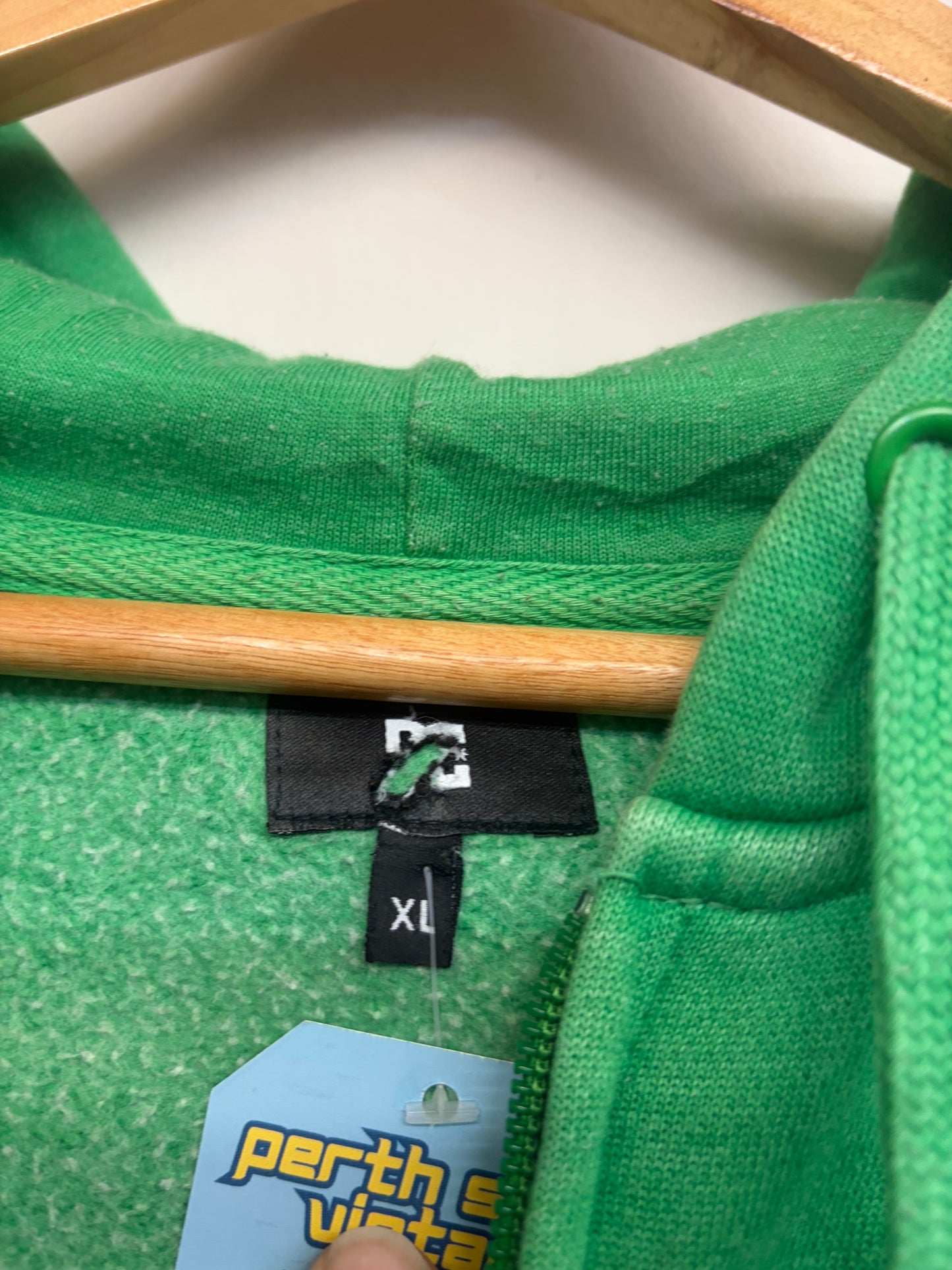 2000s DC Green Jumper XL
