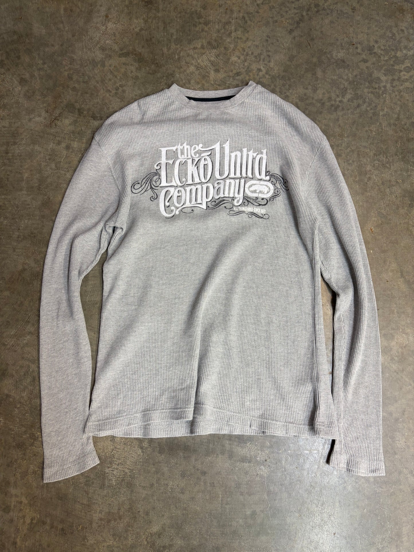 2000s Ecko Unltd Thermal Long-Sleeve