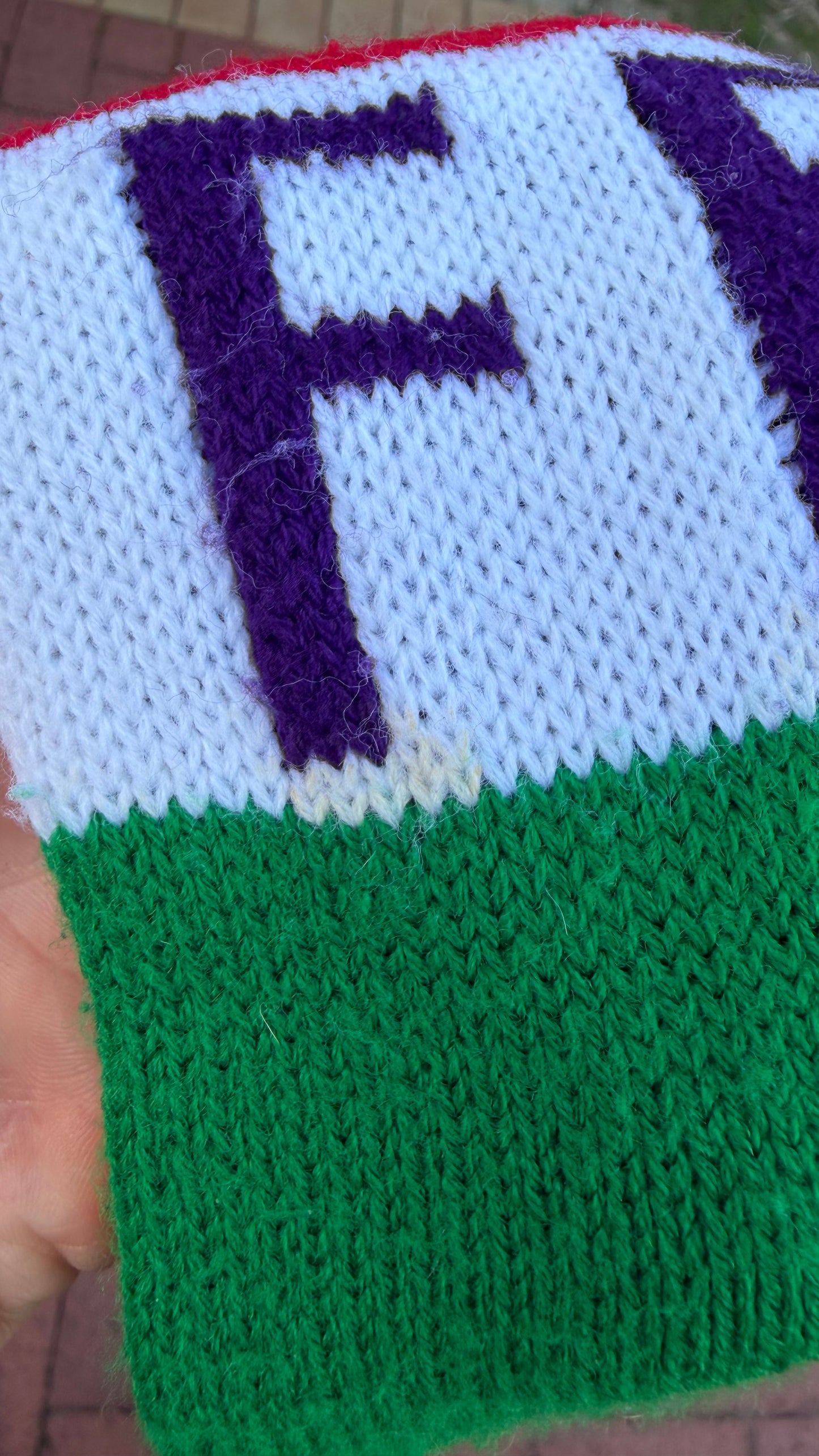 2000s Fremantle Dockers Scarf