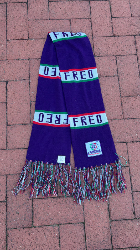 2000s Fremantle Dockers AFL scarf