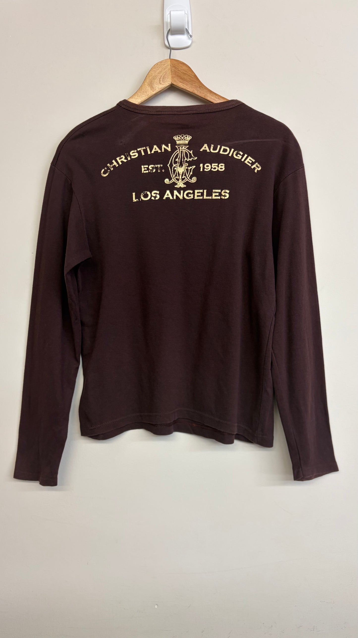 2000s Christian Audigier Long Sleeve Shirt M/S