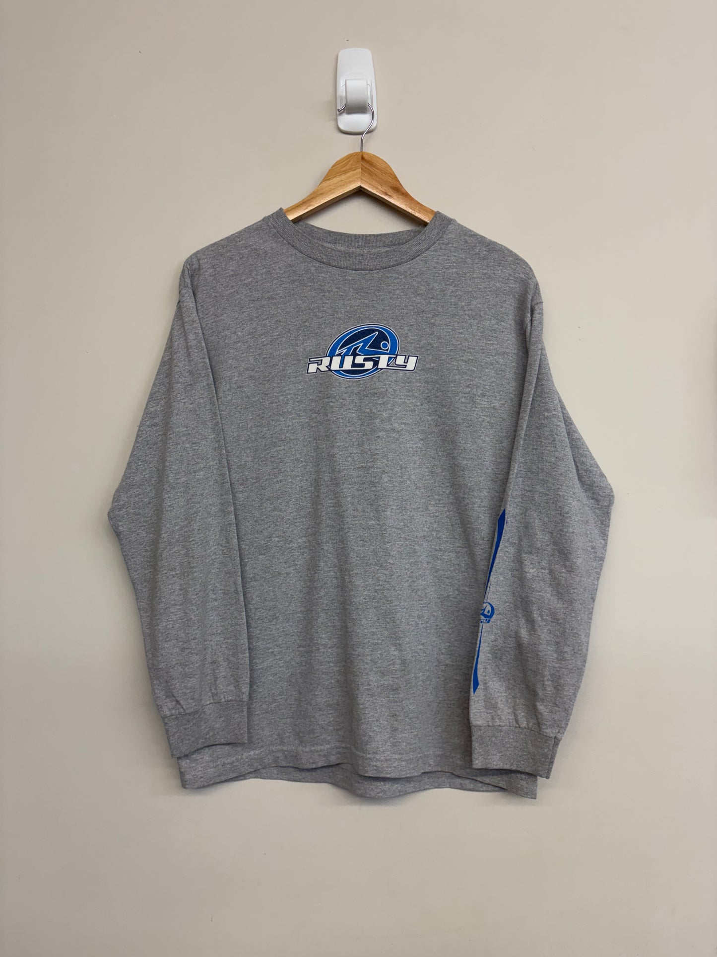2000s Rusty Long-Sleeve Shirt Medium