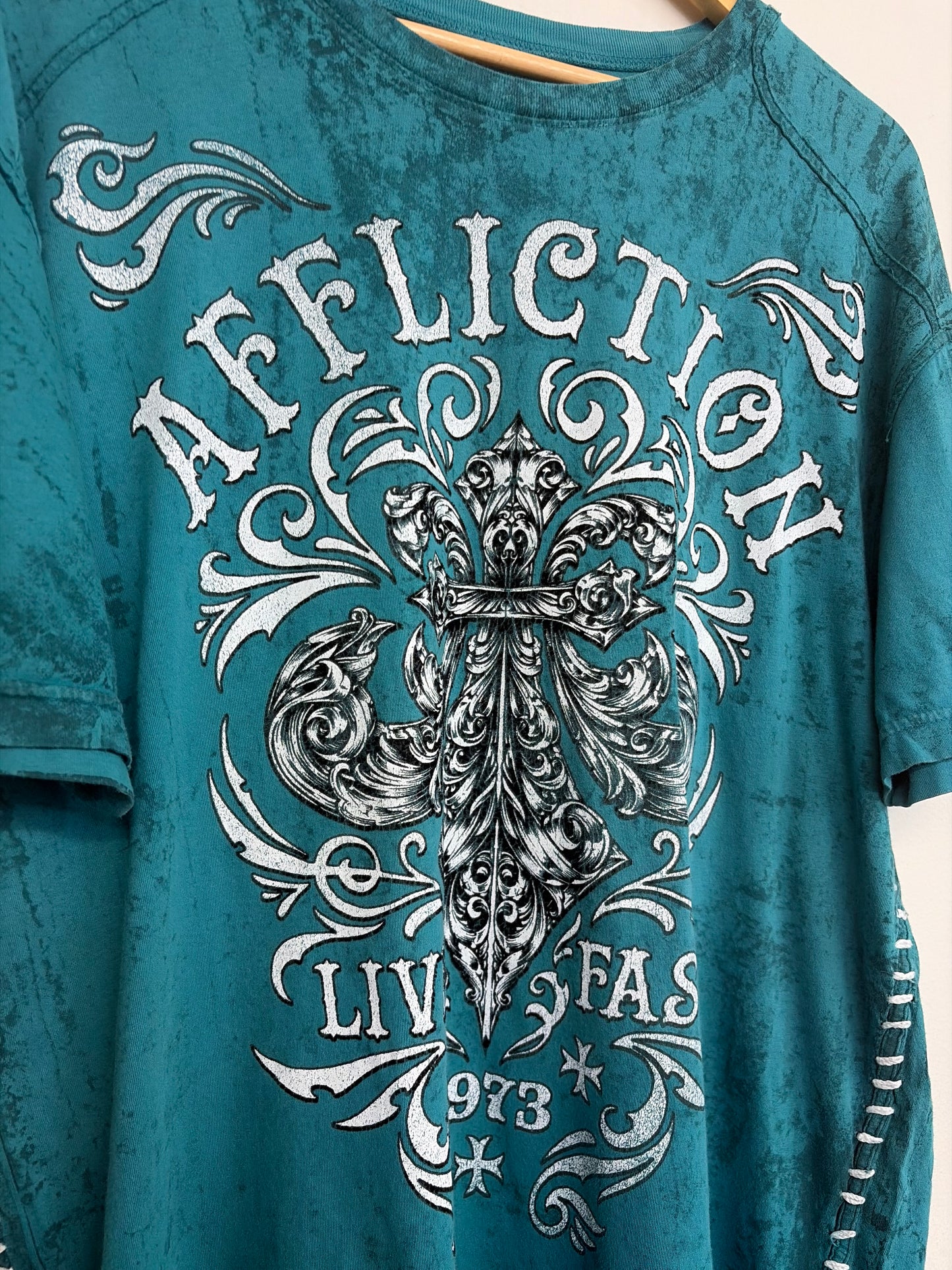 2000s Affliction T-Shirt XL