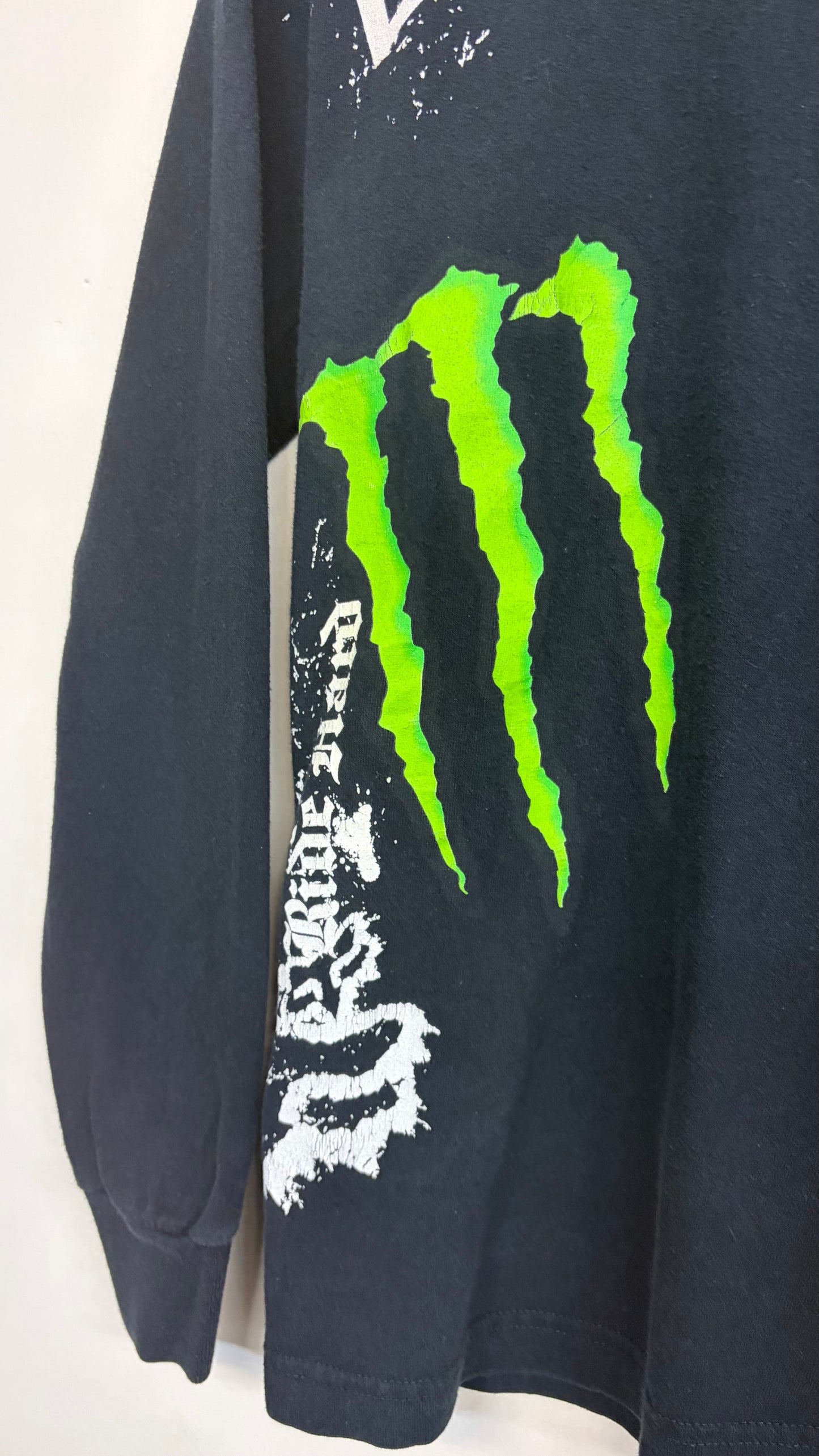 2000s Fox x Monster Long-Sleeve Shirt Small
