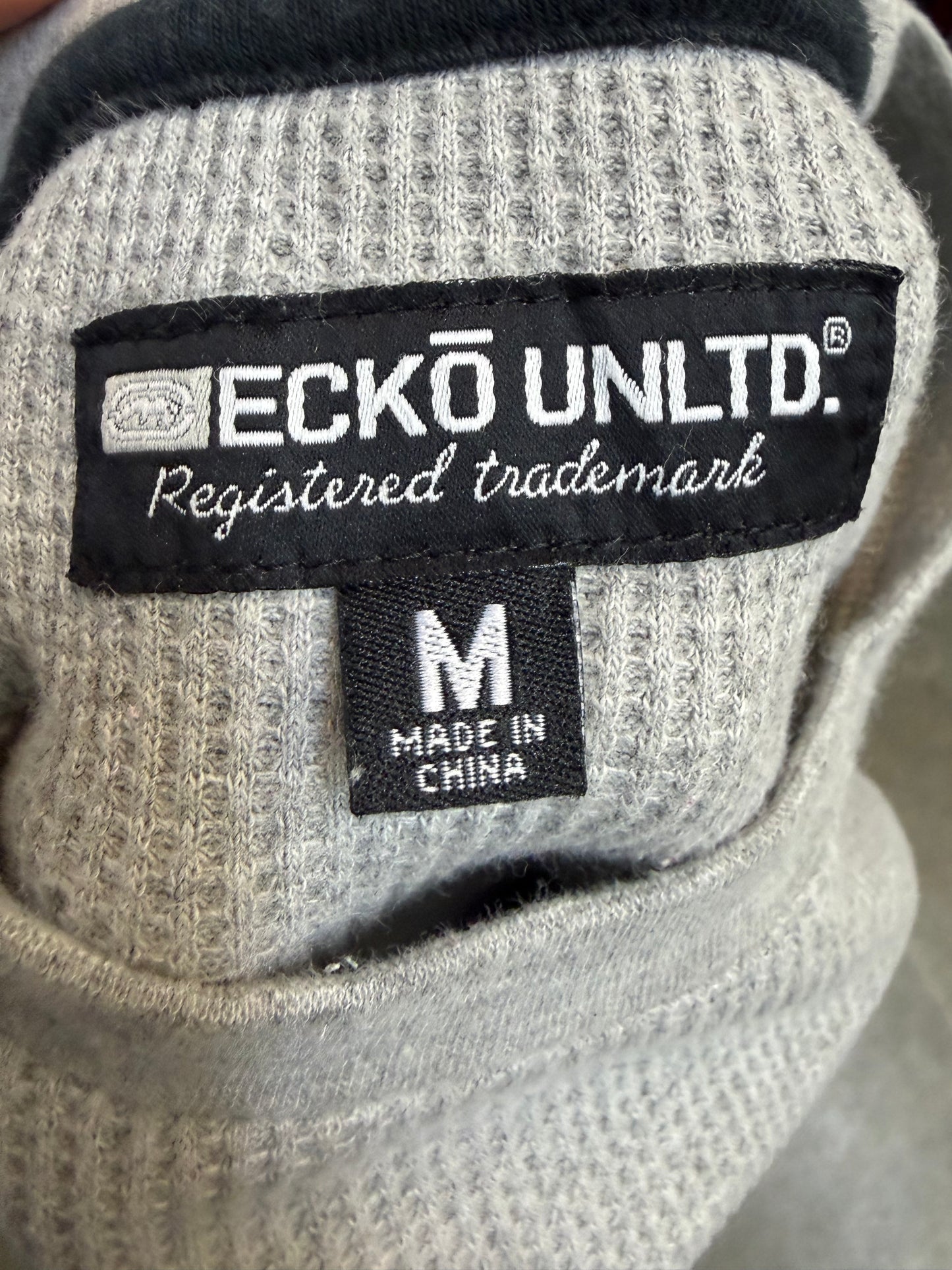 2000s Ecko Unltd Thermal Long-Sleeve