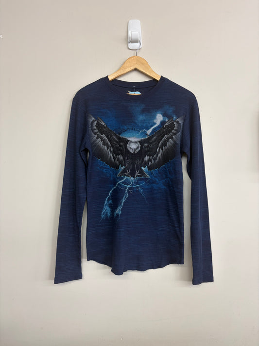 2000s Eagle Thermal Long-Sleeve Shirt