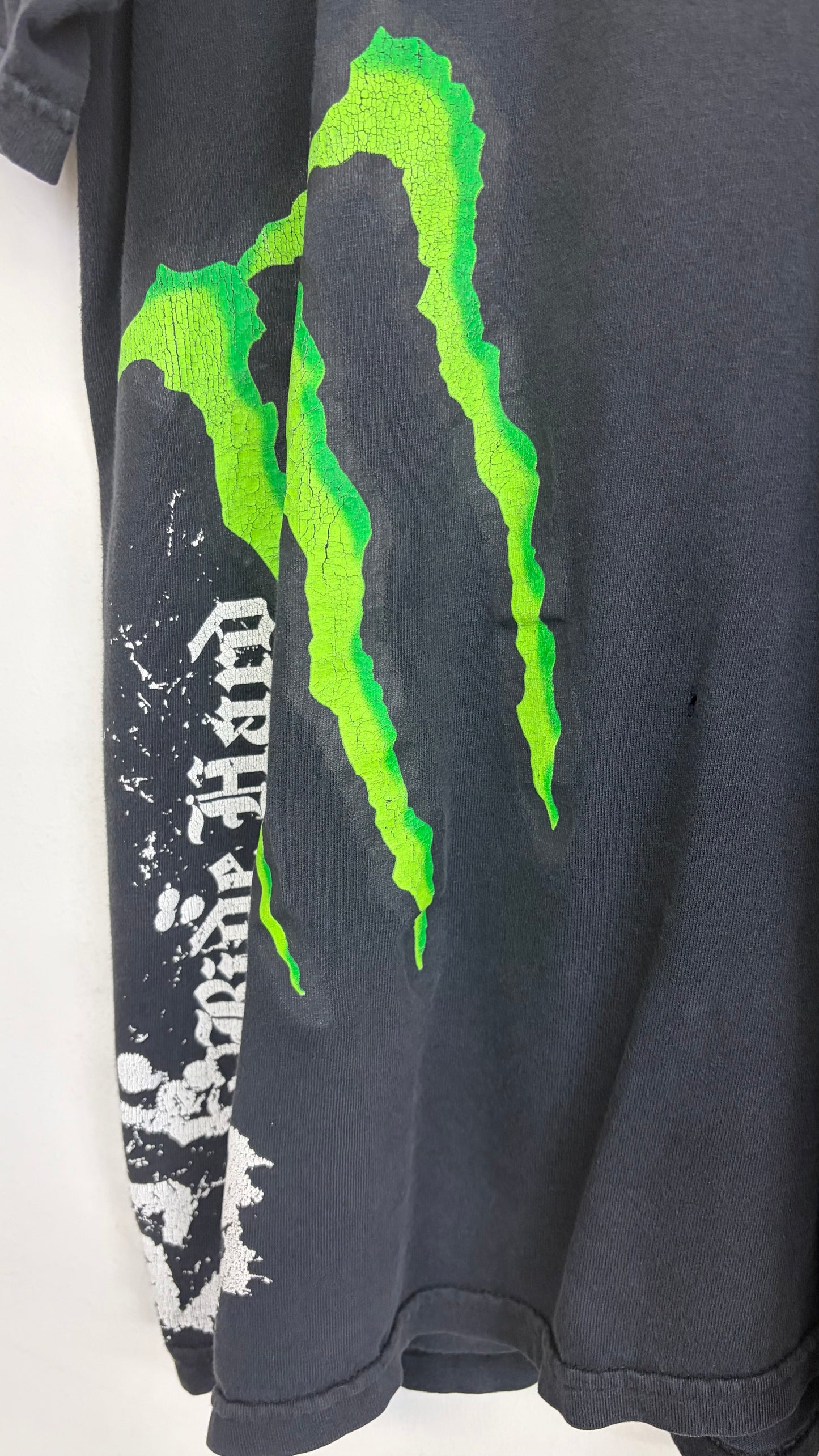 2000s Monster x Fox T-Shirt Large