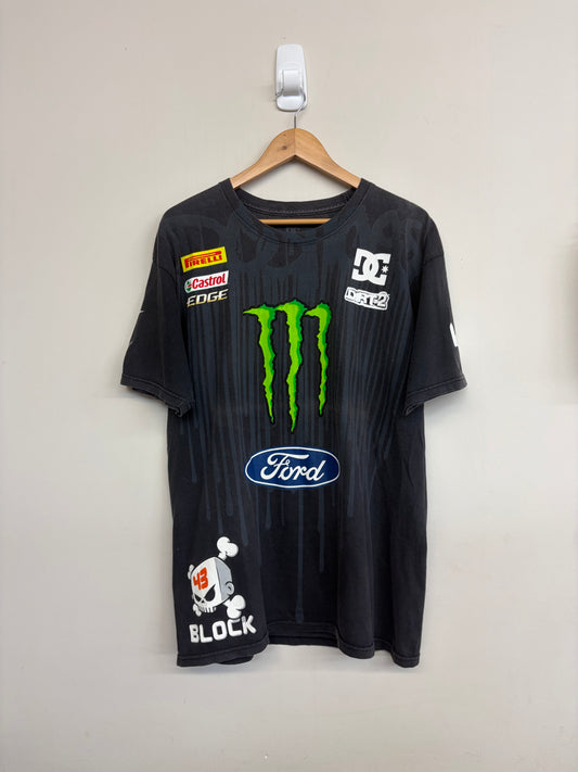 2000s DC x Monster T-Shirt Large