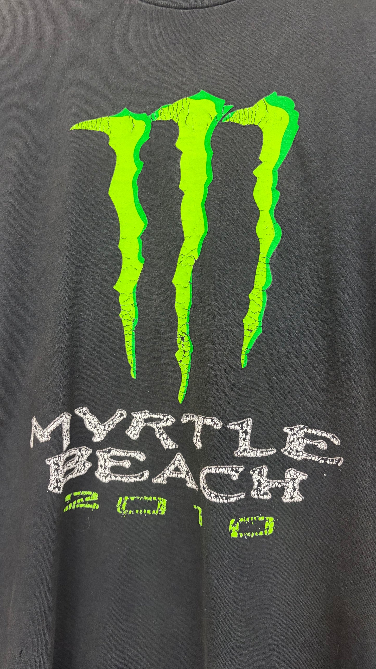 2010 Monster Myrtle Beach T-Shirt Medium